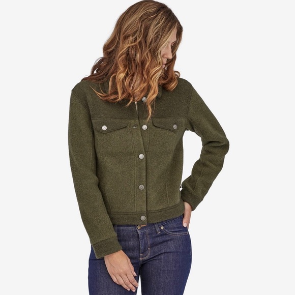Patagonia Jackets & Blazers - Patagonia Woolie Trucker Jacket Women’s S